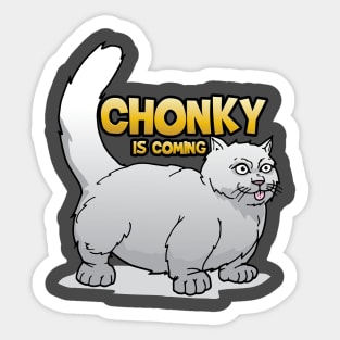 Chonky Cat Sticker